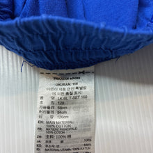 Load image into Gallery viewer, Unisex Adidas, blue cotton shorts, elasticated, EUC, size 5-6,  
