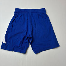 Load image into Gallery viewer, Unisex Adidas, blue cotton shorts, elasticated, EUC, size 5-6,  