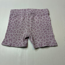 Load image into Gallery viewer, Girls KID, stretch cotton ribbed bike shorts, elasticated, GUC, size 2,  