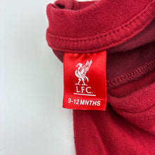 Load image into Gallery viewer, Unisex Liverpool F.C., Liverpool Football Club red cotton coverall, EUC, size 0,  