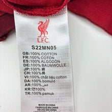 Load image into Gallery viewer, Unisex Liverpool F.C., Liverpool Football Club red cotton coverall, EUC, size 0,  