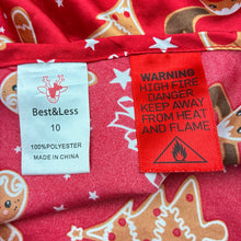 Load image into Gallery viewer, Girls Best&amp;Less, lightweight Christmas nightie, GUC, size 10,  