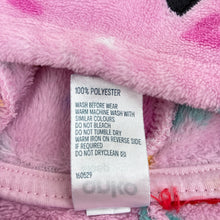 Load image into Gallery viewer, Girls Anko, pink fleece pyjama suit, hearts, GUC, size 10,  