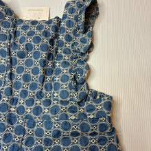 Load image into Gallery viewer, Girls Bardot Junior, viscose blend broderie overalls, NEW, size 2,  