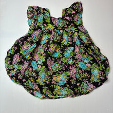 Load image into Gallery viewer, Girls Coco and Ginger, floral cotton dress, EUC, size 4, L: 57cm