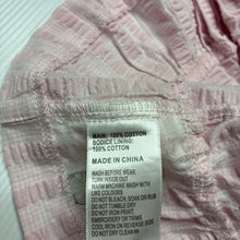 Load image into Gallery viewer, Girls Beatrix Potter, Peter Rabbit lined pink cotton dress, embroidered, EUC, size 000, L: 34cm