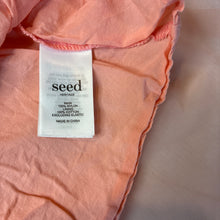 Load image into Gallery viewer, Girls Seed, lined peach tulle long sleeve dress, EUC, size 5, L: 57cm