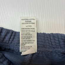 Load image into Gallery viewer, Unisex Dymples, blue ribbed pants, elasticated, EUC, size 000,  