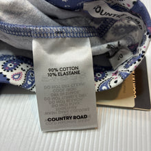 Load image into Gallery viewer, Girls Country Road, stretch cotton leggings, elasticated, NEW, size 2,  