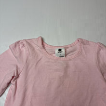 Load image into Gallery viewer, Girls Dymples, pink stretch cotton long sleeve t-shirt, FUC, size 1,  