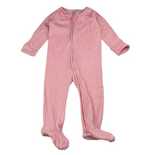 Load image into Gallery viewer, Girls Target, pink cotton pointelle zip coverall, FUC, size 0,  