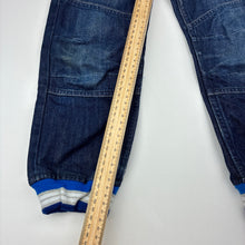 Load image into Gallery viewer, Boys H&amp;M, navy denim jeans, elasticated, FUC, size 5,  