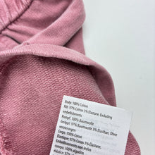 Load image into Gallery viewer, Girls Cotton On, pink cotton long sleeve dress, GUC, size 6, L: 65cm