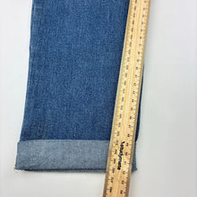 Load image into Gallery viewer, Girls Anko, blue stretch denim overalls / dungarees, GUC, size 8,  