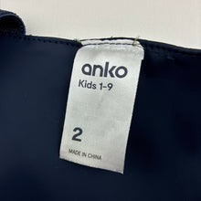Load image into Gallery viewer, Unisex Anko, navy waterproof overalls, EUC, size 2,  