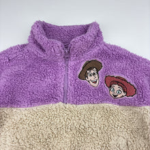 Load image into Gallery viewer, Unisex Disney, Toy Story zip fleece sweater, embroidered, FUC, size 3,  