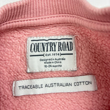 Load image into Gallery viewer, Girls Country Road, cotton heritage fleece lined sweater, minor marks, FUC, size 2,  