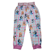 Load image into Gallery viewer, Unisex Bluey, Bluey check pyjama pants, FUC, size 3,  