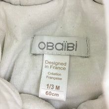 Load image into Gallery viewer, Unisex OBAIBI, grey hooded coverall, hot-air balloon, GUC, size 000,  