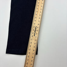 Load image into Gallery viewer, Unisex Target, black stretch organic cotton leggings, elasticated, GUC, size 10,  