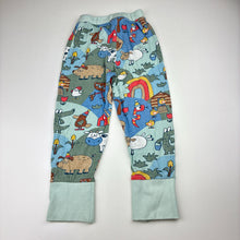 Load image into Gallery viewer, Unisex Jack &amp; Milly, animal print cotton pyjama pants, wash fade, FUC, size 3,  