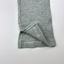 Load image into Gallery viewer, Girls Uniqlo, grey stretch cotton ribbed leggings, elasticated, GUC, size 9-10,  