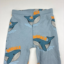 Load image into Gallery viewer, Unisex Next, cotton pyjama pants, elasticated, whale, GUC, size 2-3,  