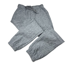 Load image into Gallery viewer, Unisex Brilliant Basics, grey fleece lined track pants, elasticated, EUC, size 7,  