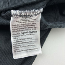 Load image into Gallery viewer, Girls Cotton On, black stretch cotton ribbed pants, elasticated, GUC, size 9-10,  