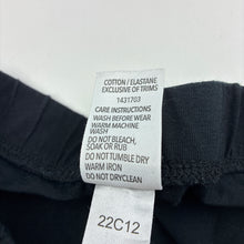 Load image into Gallery viewer, Girls Brilliant Basics, black stretch cotton leggings, elasticated, GUC, size 10,  