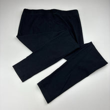 Load image into Gallery viewer, Girls Brilliant Basics, black stretch cotton leggings, elasticated, GUC, size 10,  