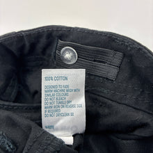 Load image into Gallery viewer, Unisex Anko, black cotton pants, adjustable, EUC, size 14,  