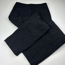Load image into Gallery viewer, Unisex Anko, black cotton pants, adjustable, EUC, size 14,  