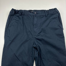 Load image into Gallery viewer, Boys HYPER, navy stretch cotton chino pants, adjustable, EUC, size 12,  