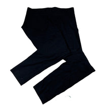 Load image into Gallery viewer, Girls black, stretch cotton leggings, elasticated, EUC, size 10,  