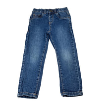 Load image into Gallery viewer, Boys Anko, blue stretch denim jeans, adjustable, FUC, size 4,  