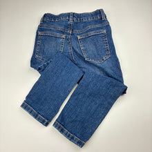Load image into Gallery viewer, Boys Anko, blue stretch denim jeans, adjustable, FUC, size 4,  