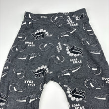 Load image into Gallery viewer, Boys Tilt, cotton blend pants, elasticated, dinosaur, GUC, size 3,  