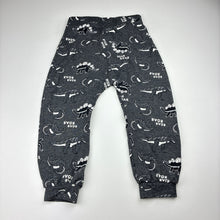 Load image into Gallery viewer, Boys Tilt, cotton blend pants, elasticated, dinosaur, GUC, size 3,  