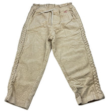Load image into Gallery viewer, Unisex Munster, beige corduroy cotton pants, elasticated, GUC, size 5,  