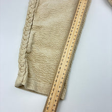 Load image into Gallery viewer, Unisex Munster, beige corduroy cotton pants, elasticated, GUC, size 5,  