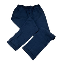 Load image into Gallery viewer, Unisex Target, navy stretch cotton pants, elasticated, GUC, size 6,  
