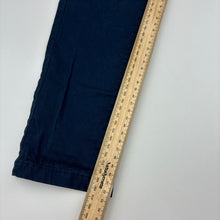 Load image into Gallery viewer, Unisex Target, navy stretch cotton pants, elasticated, GUC, size 6,  