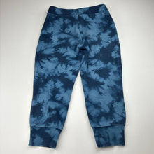 Load image into Gallery viewer, Unisex Anko, tie dyed cotton blend fleece lined track pants, elasticated, FUC, size 4,  