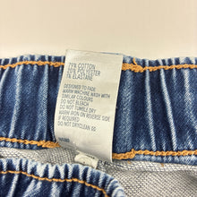 Load image into Gallery viewer, Unisex Anko, stretch denim cargo jogger pants, elasticated, minor marks, FUC, size 12,  