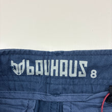 Load image into Gallery viewer, Boys Bauhaus, blue cargo pants, EUC, size 8,  