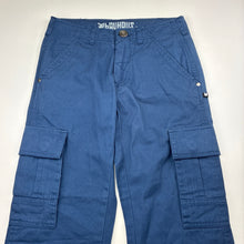 Load image into Gallery viewer, Boys Bauhaus, blue cargo pants, EUC, size 8,  