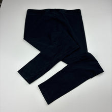 Load image into Gallery viewer, Girls Brilliant Basics, black stretch cotton leggings, elasticated, GUC, size 10,  
