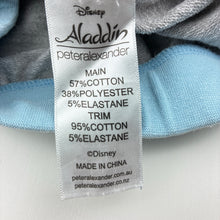 Load image into Gallery viewer, Unisex Peter Alexander, Disney Aladdin cotton blend pyjama pants, wash fade, pilling, FUC, size 2,  