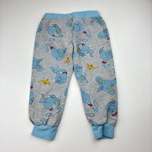 Load image into Gallery viewer, Unisex Peter Alexander, Disney Aladdin cotton blend pyjama pants, wash fade, pilling, FUC, size 2,  